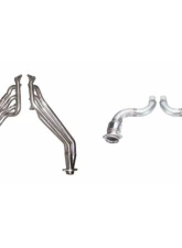 Pypes Exhaust Long Tube Header Kit With Catalytic Converters 304 Stainless Ford Mustang GT 2015-2017                                     - HDR78SK-1 - Image 5