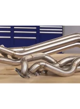 Pypes Exhaust Long Tube Header Kit With Catalytic Converters 304 Stainless Ford Mustang GT 2015-2017                                     - HDR78SK-1 - Image 3