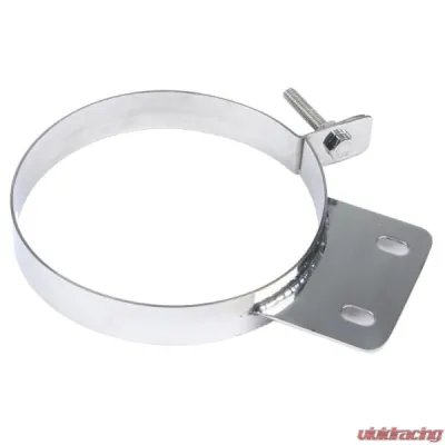 Pypes Exhaust 10" Polished Stainless Steel Diesel Stack Exhaust Clamp - HSC010