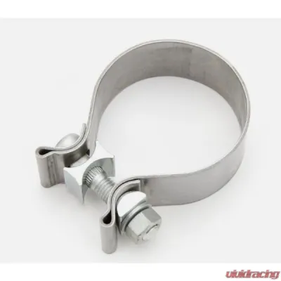 Pypes Exhaust Muffler Band Clamp 2.5" x 1" Stainless Steel - HVC21