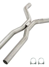 Pypes Exhaust 409 Stainless Steel 3" Mandrel-Bent Tunnel Crossover Exhaust H-Pipe                                     - HVF13 - Image 3