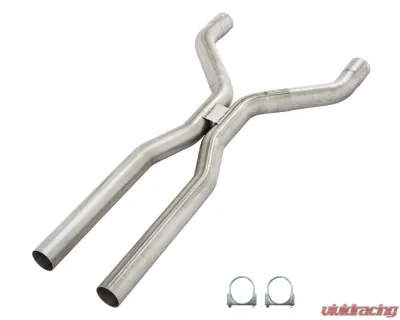 Pypes Exhaust 409 Stainless Steel 3" Mandrel-Bent Tunnel Crossover Exhaust H-Pipe - HVF13
