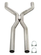 Pypes Exhaust 409 Stainless Steel 3" Mandrel-Bent Tunnel Crossover Exhaust H-Pipe                                     - HVF13 - Image 2