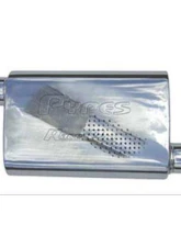 Pypes Exhaust Race Pro Series 14" 3" Offset/Offset Stainless Steel Muffler                                     - MVR16 - Image 2