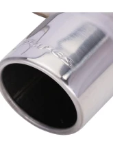 Pypes Exhaust Violator Series Axle Back Muffler System Dual Exit 2.5 4" Polished Tips Stainless Steel Ford Mustang GT | Shelby 2005-2010                                     - SFM60V - Image 2