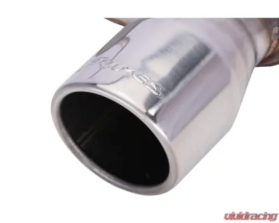 Pypes Exhaust Violator Series Axle Back Muffler System Dual Exit 2.5 4" Polished Tips Stainless Steel Ford Mustang GT | Shelby 2005-2010 - SFM60V