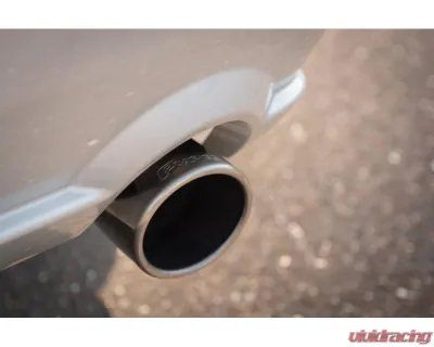Pypes Exhaust Violator Series Axle Back Muffler System Dual Exit 2.5 4" Polished Tips Stainless Steel Ford Mustang GT | Shelby 2005-2010 - SFM60V