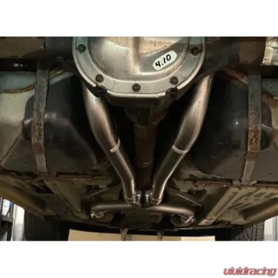 Pypes Exhaust Catback Muffler Delete System Dual Exit 2.5 And Tailpipe Muffler And Stainless Steel - SFM65
