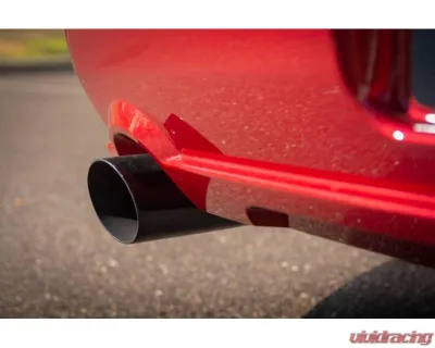 Pypes Exhaust Catback Dual Exhaust 2.5" M80 Muffler 4" Tips Stainless Steel Ford Mustang GT 2005-2010 - SFM66M