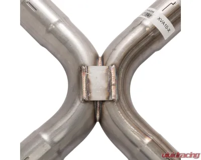 Pypes Exhaust 409 Stainless Steel Rear Exit X-Pipe Crossmember Back Exhaust Chevrolet Impala | Biscayne 1965-1970 - SGB15