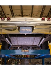 Pypes Exhaust 409 Stainless Steel Rear Exit H-Pipe Crossmember Back Exhaust w/ Race Pro Mufflers Chevrolet Impala | Biscayne 1965-1970                                     - SGB45R - Image 7