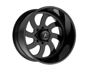 American Force AFW 76 Blade SS Wheel 22x11 8x170 0mm Gloss Black Machined