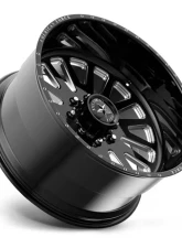 American Force AFW F20 Atom SS Wheel 24x11 8x180 0mm Gloss Black Machined                                     - AFTMF20G24-2-20 - Image 2