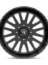 American Force AFW F20 Atom SS Wheel 24x11 8x180 0mm Gloss Black Machined                                     - AFTMF20G24-2-20 - Image 3