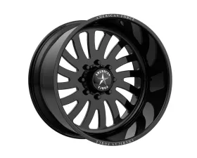 American Force AFW 74 Octane SS Wheel 24x14 6x139.7 -73mm Gloss Black Machined