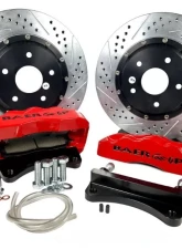 Baer Sport Baer Brakes Front Pro+ 11.9" Brake System Red for 1976-1977 Ford Bronco                                     - 4261558R - Image 4