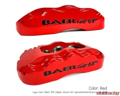 Baer Sport Baer Brakes Front Pro+ 11.9" Brake System Red for 1976-1977 Ford Bronco - 4261558R