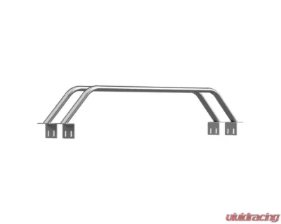 Heavy Metal Off-Road Bare Steel Bed Bar 9 Inch Pair Toyota Tacoma 2005-2020 - HMORBB05