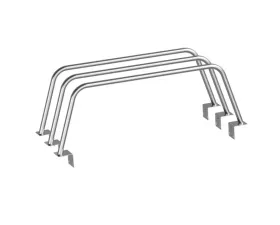 Heavy Metal Off-Road Softopper Bed Bar 23-Inch Bare Steel 3-Set Nissan Frontier 2005-2021