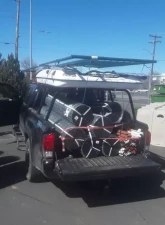 Heavy Metal Off-Road Softopper Bed Bar 23-Inch Bare Steel 3-Set Nissan Frontier 2005-2021                                     - HMORBB19 - Image 10