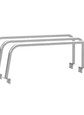 Heavy Metal Off-Road Bed Bar 19-Inch Bare Steel 3-Set Jeep Gladiator 2020-2021                                     - HMORBB25 - Image 2