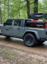 Heavy Metal Off-Road Bed Bar 24-Inch Bare Steel Pair Jeep Gladiator 2020-2021                                     - HMORBB27 - Image 4