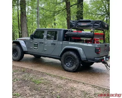 Heavy Metal Off-Road Bed Bar 24-Inch Bare Steel Pair Jeep Gladiator 2020-2021 - HMORBB27