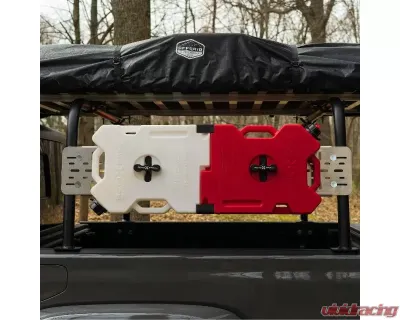 Heavy Metal Off-Road Bed Bar 24-Inch Bare Steel 3-Set Jeep Gladiator 2020-2021 - HMORBB28