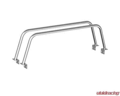 Heavy Metal Off-Road Bed Bar 19-Inch Bare Steel Pair Toyota Tundra 2014-2021 - HMORBB33