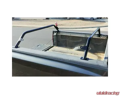 Heavy Metal Off-Road Bed Bar 9-Inch Bare Steel Pair Nissan Titan 2004-2015 - HMORBB42