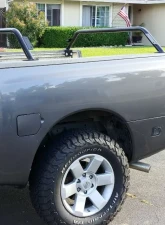 Heavy Metal Off-Road Bed Bar 9-Inch Bare Steel Pair Nissan Titan 2004-2015                                     - HMORBB42 - Image 6