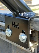 Heavy Metal Off-Road Bed Bar 9-Inch Bare Steel Pair Nissan Titan 2004-2015                                     - HMORBB42 - Image 8