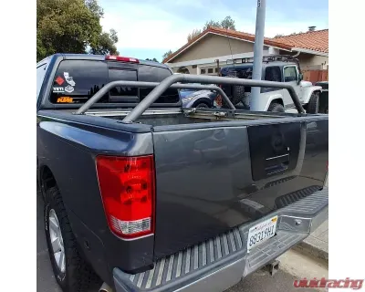 Heavy Metal Off-Road Bed Bar 9-Inch Bare Steel 3-Set Nissan Titan 2004-2015 - HMORBB43