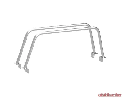 Heavy Metal Off-Road Bed Bar 23-Inch Bare Steel Pair Nissan Titan 2004-2015 - HMORBB48