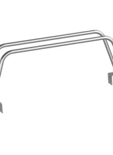 Heavy Metal Off-Road Soft Topper Bed Bar 21-Inch Bare Steel Pair Toyota Tacoma 2005-2021                                     - HMORBB60 - Image 4