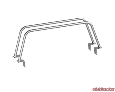 Heavy Metal Off-Road Soft Topper Bed Bar 21-Inch Bare Steel Pair Toyota Tacoma 2005-2021 - HMORBB60