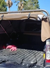 Heavy Metal Off-Road Soft Topper Bed Bar 21-Inch Bare Steel Pair Toyota Tacoma 2005-2021                                     - HMORBB60 - Image 3