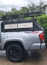 Heavy Metal Off-Road Soft Topper Bed Bar 21-Inch Bare Steel 3-Set Toyota Tacoma 2005-2021                                     - HMORBB61 - Image 2