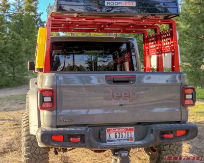 Heavy Metal Off-Road Gladiator Rock-It Overlanding Rack 24" 20-22 Steel Jeep Gladiator 2020-2022 - HMORMR02