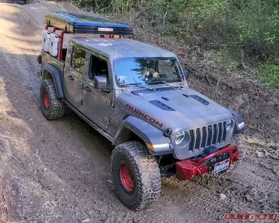 Heavy Metal Off-Road Gladiator Rock-It Overlanding Rack 24" 20-22 Steel Jeep Gladiator 2020-2022 - HMORMR02