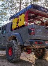 Heavy Metal Off-Road Gladiator Rock-It Overlanding Rack 24" 20-22 Steel Jeep Gladiator 2020-2022                                     - HMORMR02 - Image 3