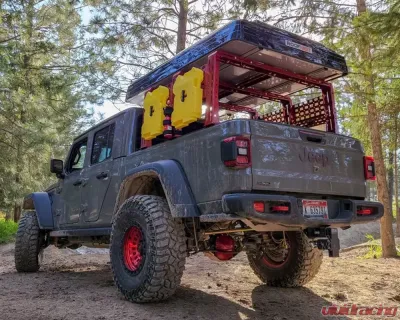 Heavy Metal Off-Road Gladiator Rock-It Overlanding Rack 24" 20-22 Steel Jeep Gladiator 2020-2022 - HMORMR02