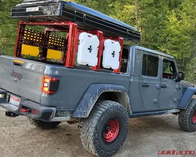Heavy Metal Off-Road Gladiator Rock-It Overlanding Rack 24" 20-22 Steel Jeep Gladiator 2020-2022 - HMORMR02