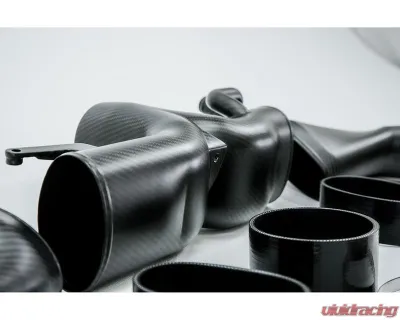 VelocityAP 5.0 V8 Stock MAF Carbon Fiber Intake Center Section - VEL-JAGUARFPACEINTAKE-CENTER-V8