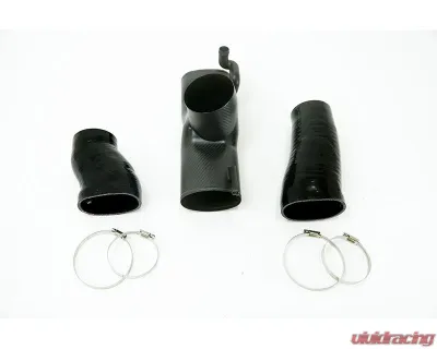 VelocityAP 5.0 V8 Stock MAF Carbon Fiber Intake Center Section - VEL-JAGUARFPACEINTAKE-CENTER-V8