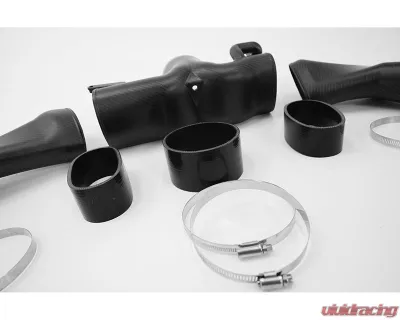 VelocityAP 5.0 V8 Stock MAF Carbon Fiber Intake Center Section - VEL-JAGUARFPACEINTAKE-CENTER-V8