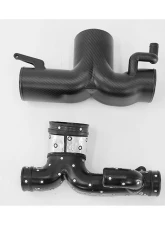 VelocityAP 5.0 V8 Stock MAF Carbon Fiber Intake Center Section                                     - VEL-JAGUARFPACEINTAKE-CENTER-V8 - Image 4
