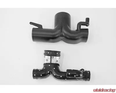 VelocityAP 5.0 V8 Stock MAF Carbon Fiber Intake Center Section - VEL-JAGUARFPACEINTAKE-CENTER-V8