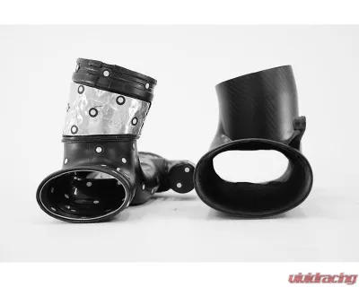 VelocityAP 5.0 V8 Stock MAF Carbon Fiber Intake Center Section - VEL-JAGUARFPACEINTAKE-CENTER-V8