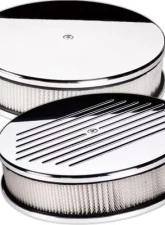 Billet Specialties 10" Round Ball Milled Air Cleaner                                     - 15220 - Image 2